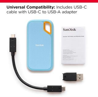 SanDisk Extreme 2TB 1050MB/SN V2 Taşınabilir SSD Bellek SDSSDE61-2T00-G25B