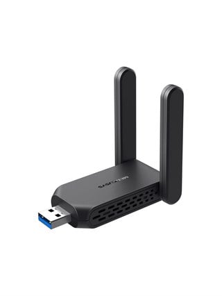 Mercusys AC1300 Çift Bant Yüksek Çekim Güçlü USB 3.0 Wi-Fi 5 Adaptör MA32H