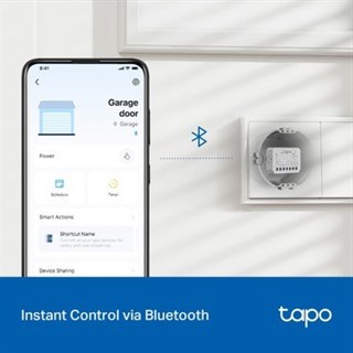 TP-Link Tapo S110E | Akıllı Wi-Fi Switch Röle Modülü | Kuru ve Islak Kontak Modu | Matter Sertifikalı | Enerji Izleme ve Üretim Takibi