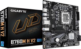 Gigabyte B760M H V2 8000MHz(OC) DDR5 LGA1700 mATX Anakart B760M-H-V2