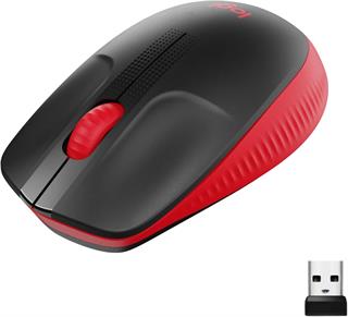 Logitech M190 Kablosuz Optik Mouse - Kırmızı 910-005908