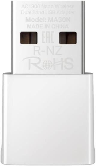 Mercusys MA30N AC1300 Mbps Dual-Band Wi-Fi 5 Nano USB Adaptör MU-MIMO Tak & Çalıştır