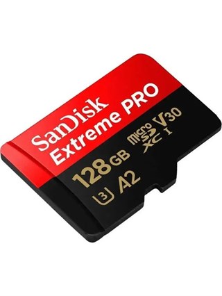 SanDisk Extreme Pro Class 10 UHS-I U3 A2 V30 128 GB Micro SD Kart SDSQXCD-128G-GN6MA