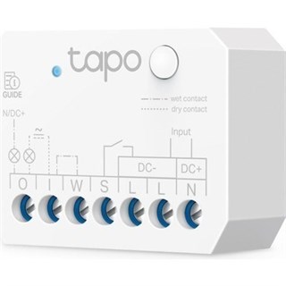 TP-Link Tapo S110E | Akıllı Wi-Fi Switch Röle Modülü | Kuru ve Islak Kontak Modu | Matter Sertifikalı | Enerji Izleme ve Üretim Takibi
