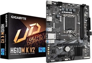 Gigabyte H610M K V2 4800MHz DDR5 LGA1700 mATX Anakart H610M-K-V2