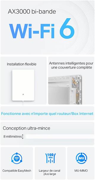 Tp-Link Archer Air R5, AX3000 Dual-Band Wi-Fi 6 Air Router&menzil Genişletici, Gigabit Port