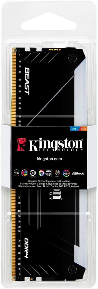 Kingston 32GB 3200MT/S Ddr4 CL16 Dımm Beast Rgb Turkey KF432C16BB2A/32TR - Ram
