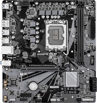 Gigabyte B760M H V2 8000MHz(OC) DDR5 LGA1700 mATX Anakart B760M-H-V2