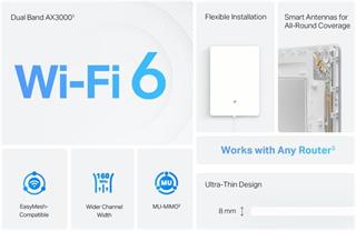 Tp-Link Archer Air E5, AX3000 Dual-Band Wi-Fi 6 Air Router&menzil Genişletici, Gigabit Port