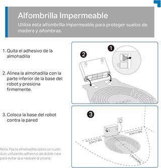 TP-Link Tapo RVA410 Su Geçirmez Mat (RV30/RV20 MAX uyumlu)