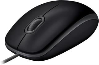 Logitech B110 Siyah Silent (Sessiz) Kablolu Optik USB Mouse  910-005508