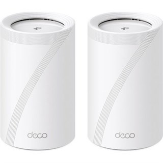 TP-Link Deco BE65 (2-Pack) | Wi-Fi 7 Mesh Sistemi | BE9300 Mbps | Fiber Uyumlu | Üç Bant | AI-Roaming | 2.5 Gbps Port | 6 GHz