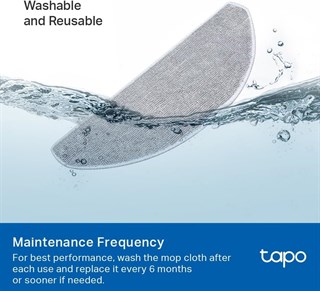 TP-Link Tapo RVA301 RV30/20 Max/Plus Yıkanabilir Paspas 5li