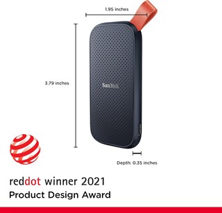 SanDisk Portable 2TB 800MB/s Taşınabilir SSD SDSSDE30-2T00-G26