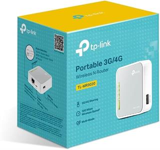 TP-LINK TL-MR3020 150Mbps N Kablosuz Taşınabilir WAN Yedekleme Destekli 3G/4G WISP Client Router/A