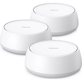 TP-Link Deco BE25 (3-Pack) | Wi-Fi 7 Mesh Sistemi | BE3600 Mbps | Fiber Uyumlu | Çift Bant | AI-Roaming | 2.5 Gbps Port | 200 Cihaz