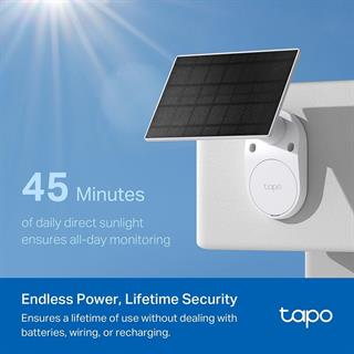 TP-Link TC82 KIT, 2K 3MP, Renkli Gece Görüşü, Şarj Edilebilir, IP65 Sertifikalı,Dış Mekan Kamerası