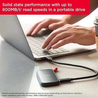 SanDisk Portable 2TB 800MB/s Taşınabilir SSD SDSSDE30-2T00-G26