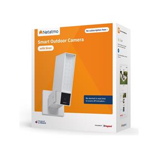 Netatmo Sirenli Dış Mekan Kamerası Beyaz NOC-S-W-EC