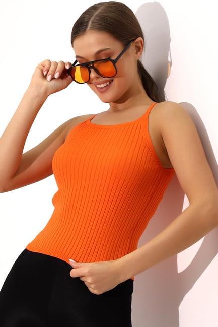 Halter Yaka Triko Atlet Bluz 4615