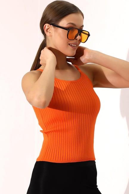 Halter Yaka Triko Atlet Bluz 4615