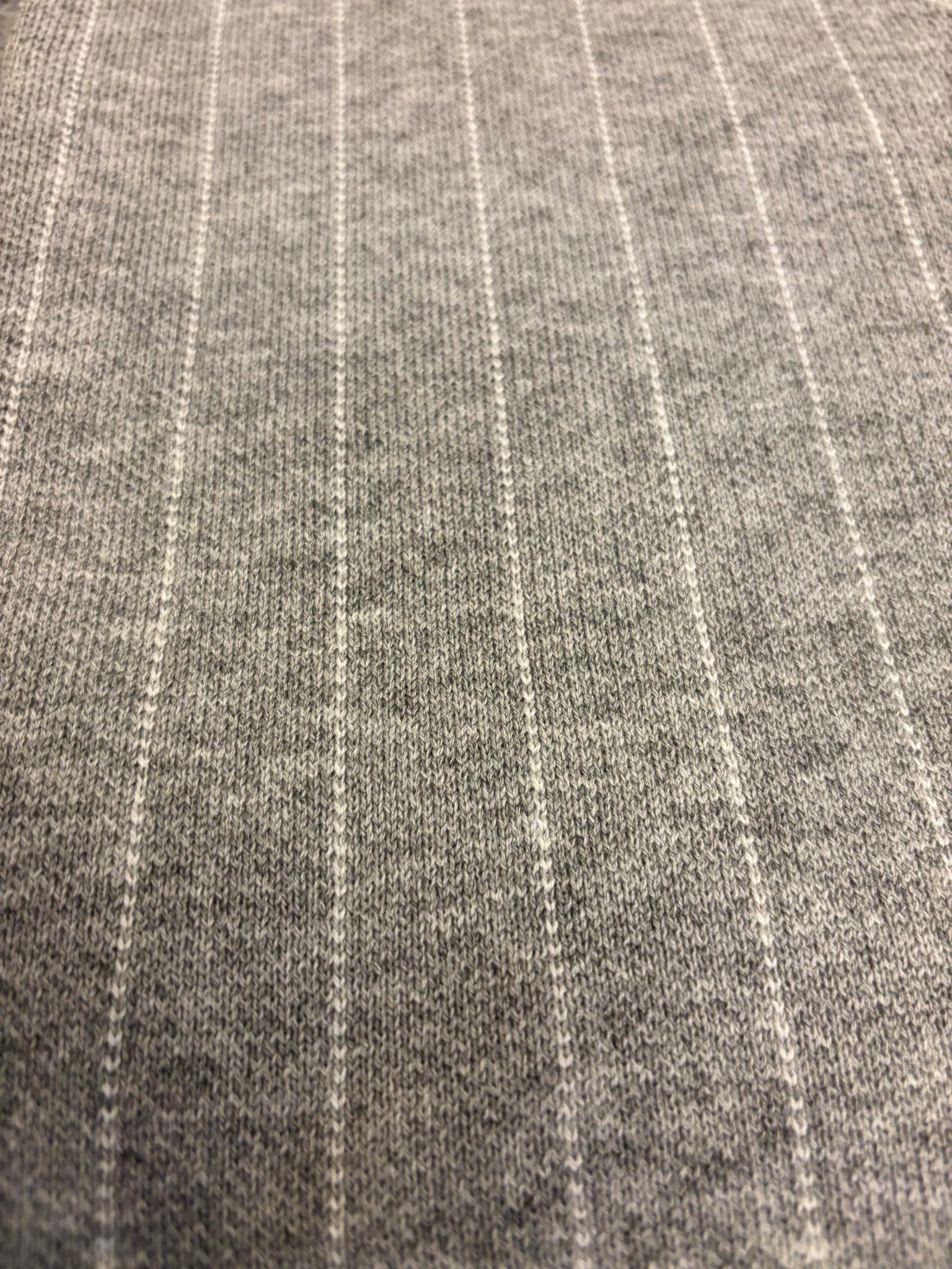 Kadın V Yaka Çizgili Düğmeli Triko Yelek Kadın Yelek 24Y1010