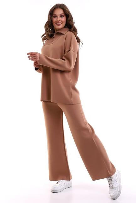 Oversize Fermuarlı Triko Alt Üst Takım 1805