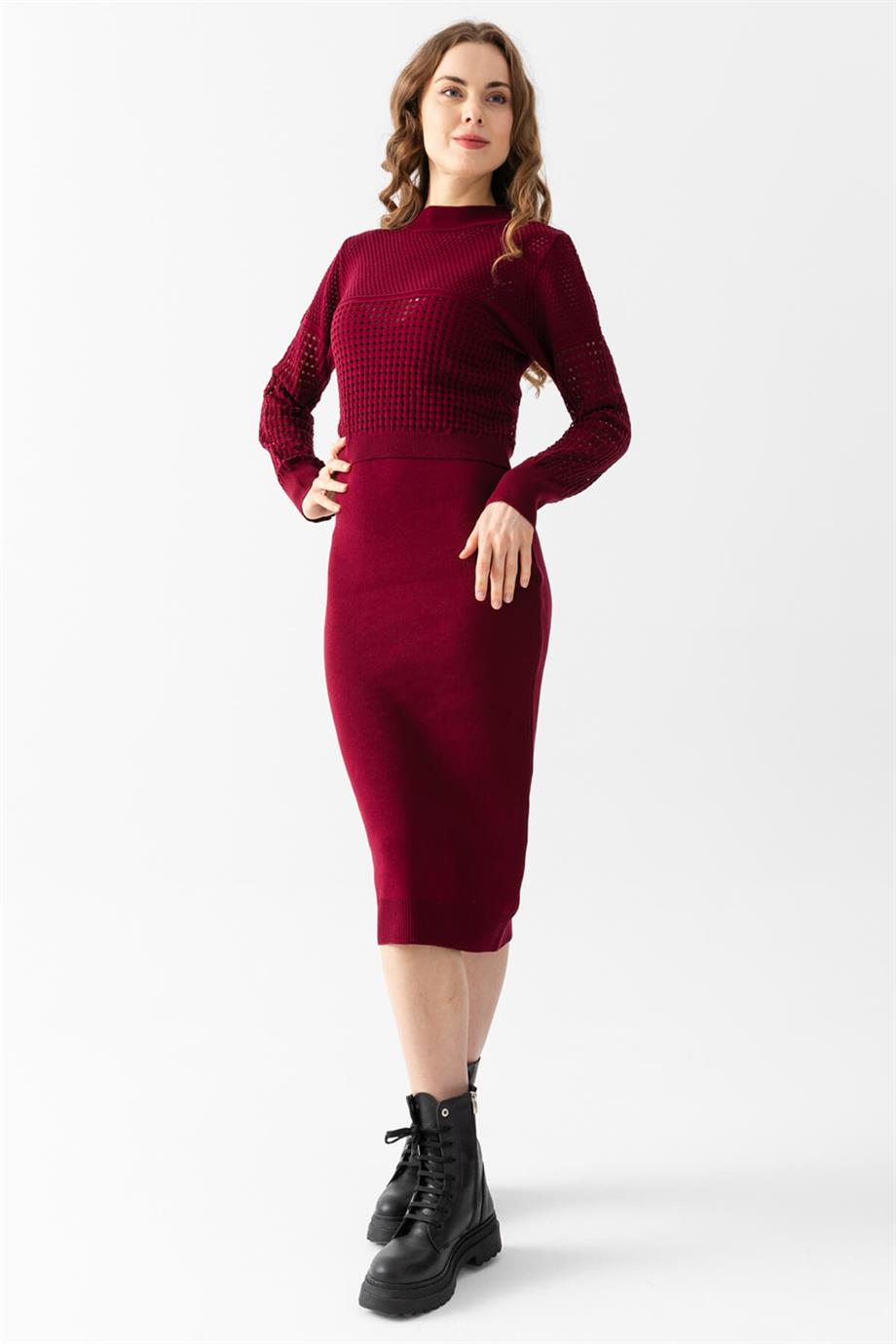 Kazak Elbise Alt Üst Triko Takım 11240