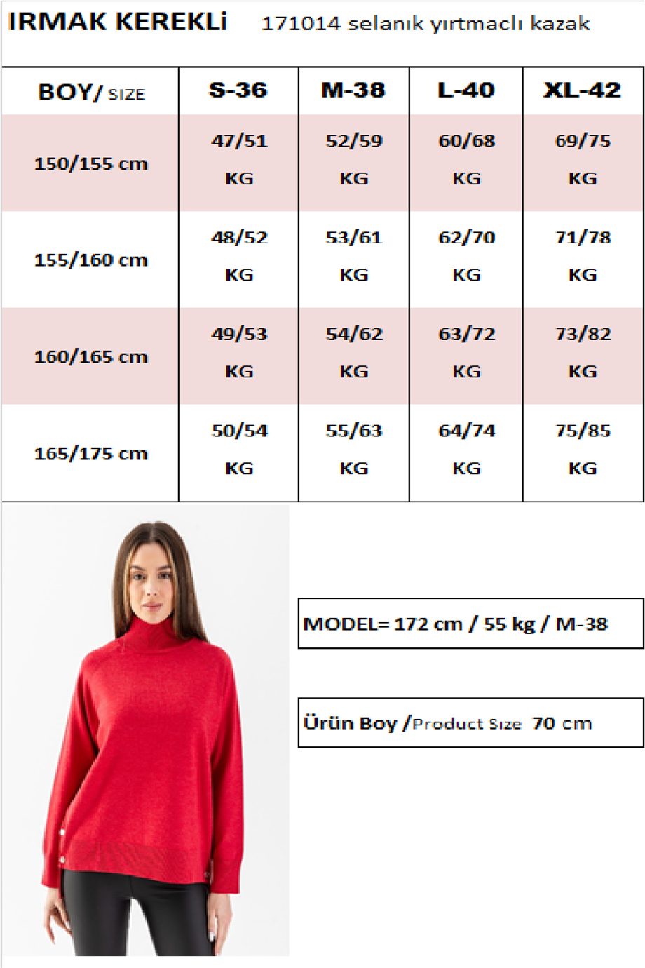 Selanık Yırtmaçlı Old Money Triko Bluz 171014