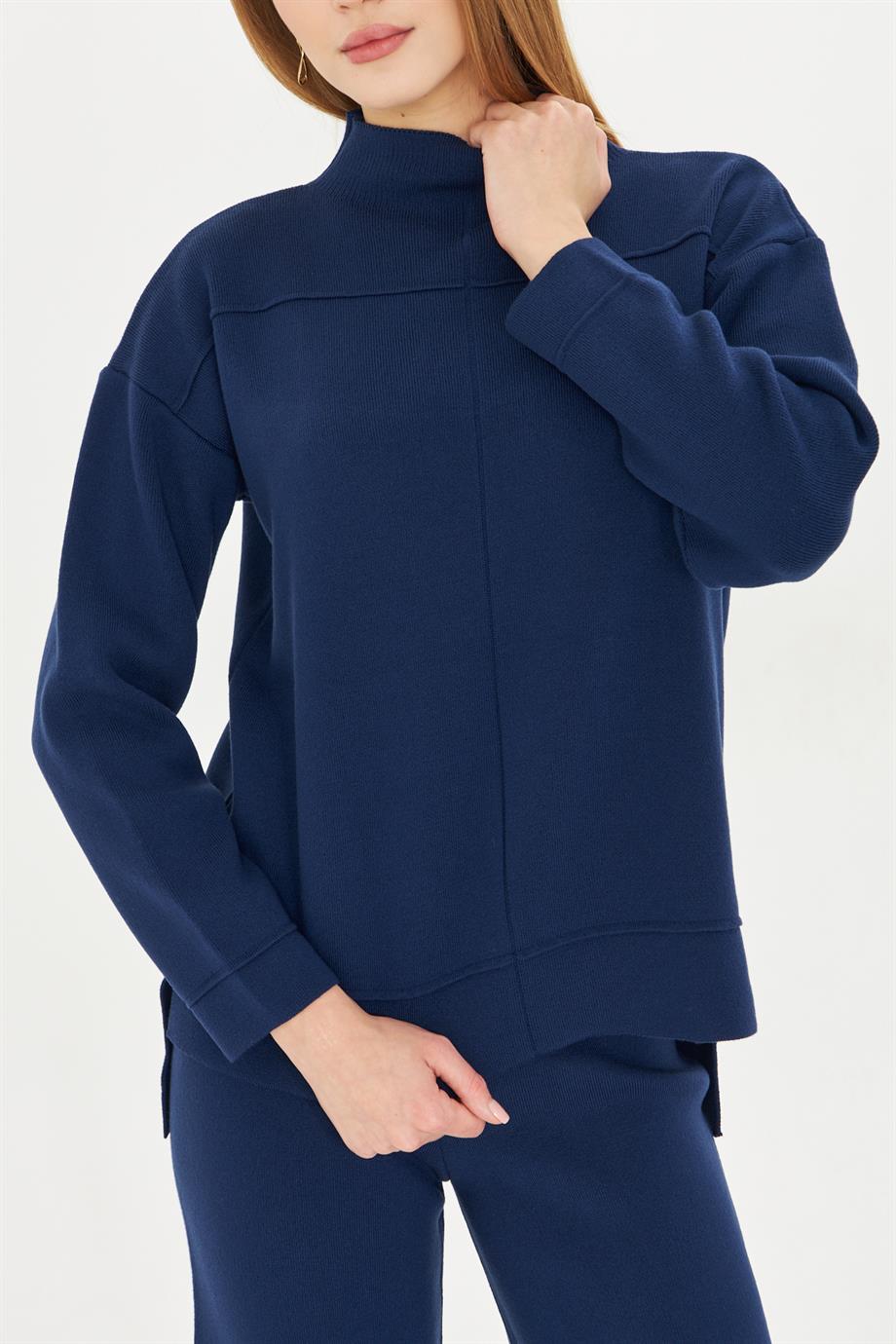 Kadın  Düz Oversize Alt Üst Takım 1308