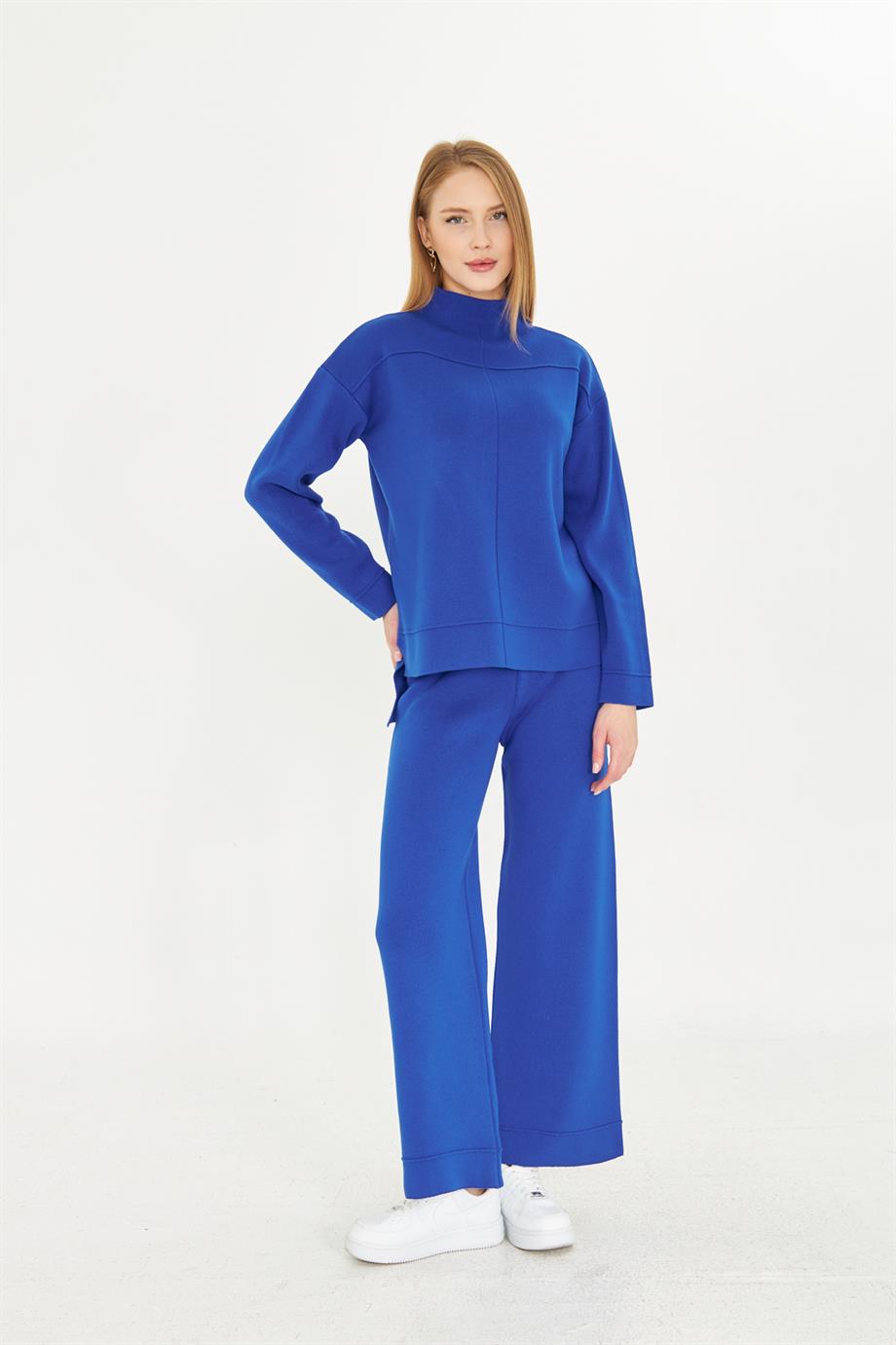 Kadın  Düz Oversize Alt Üst Takım 1308