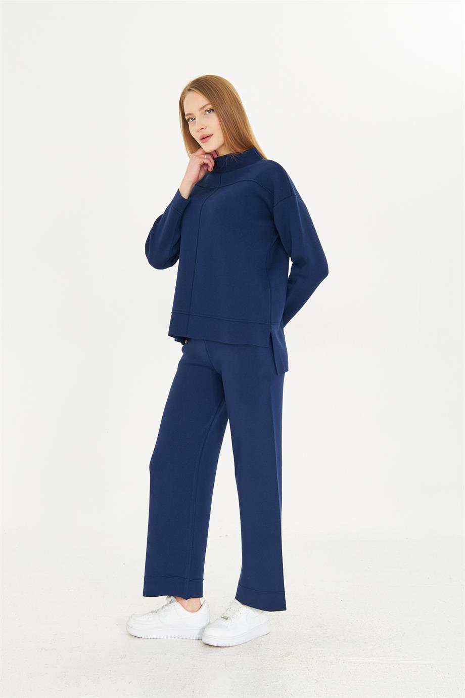 Kadın  Düz Oversize Alt Üst Takım 1308