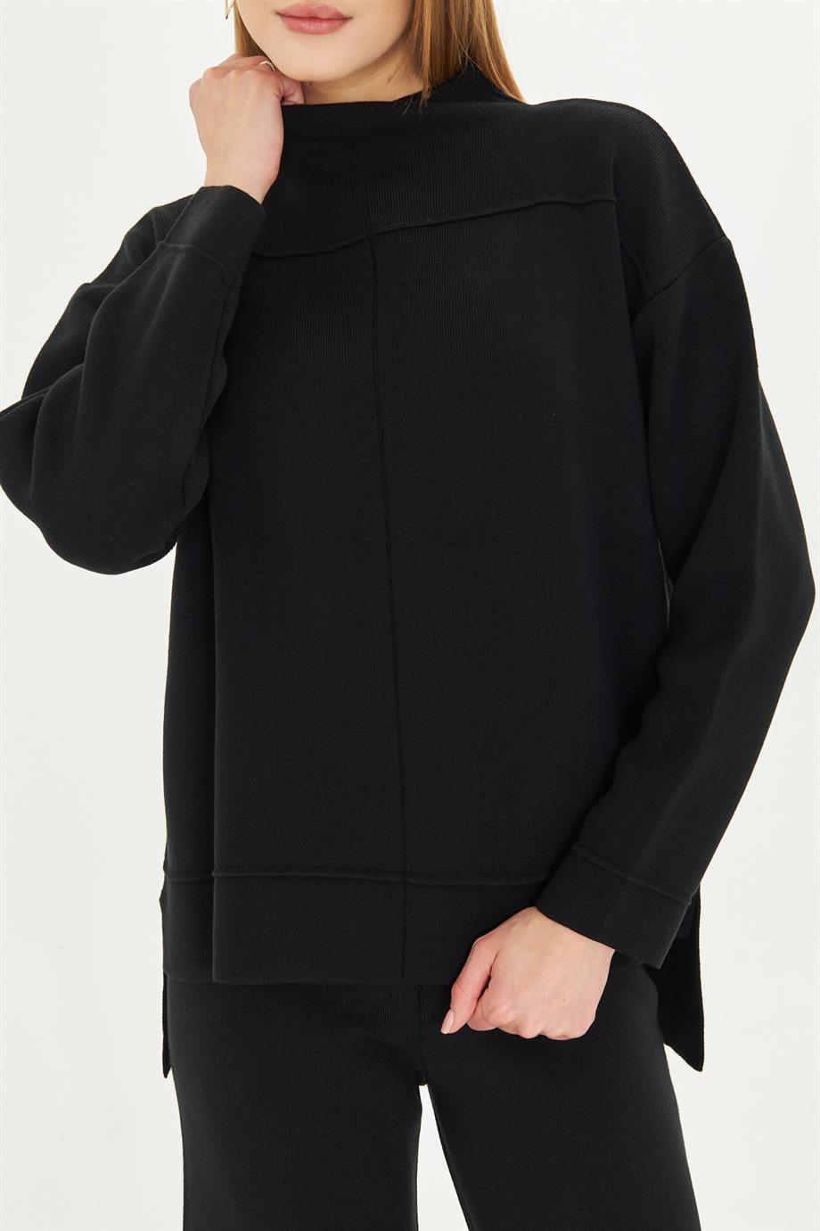 Kadın  Düz Oversize Alt Üst Takım 1308