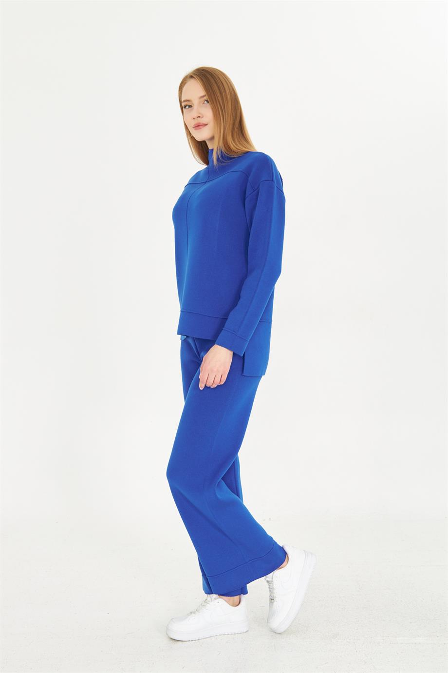 Kadın  Düz Oversize Alt Üst Takım 1308