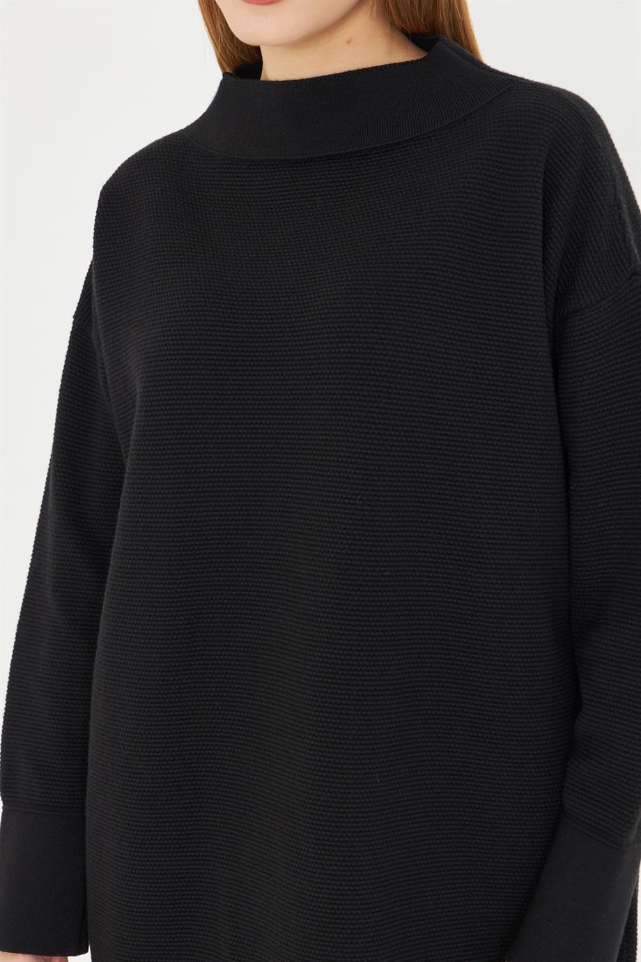 Kadın Oversıze Triko Tunik 1201