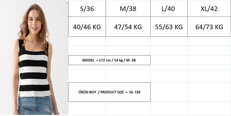 Kare Yaka Triko Atlet Triko Bluz 4041