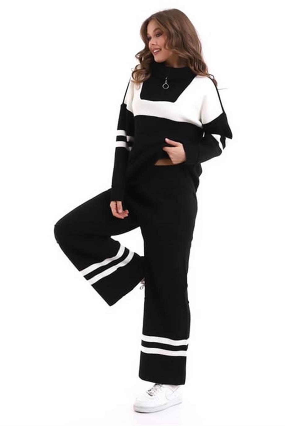 Oversize Triko Alt Üst Eşofman Takımı 1230