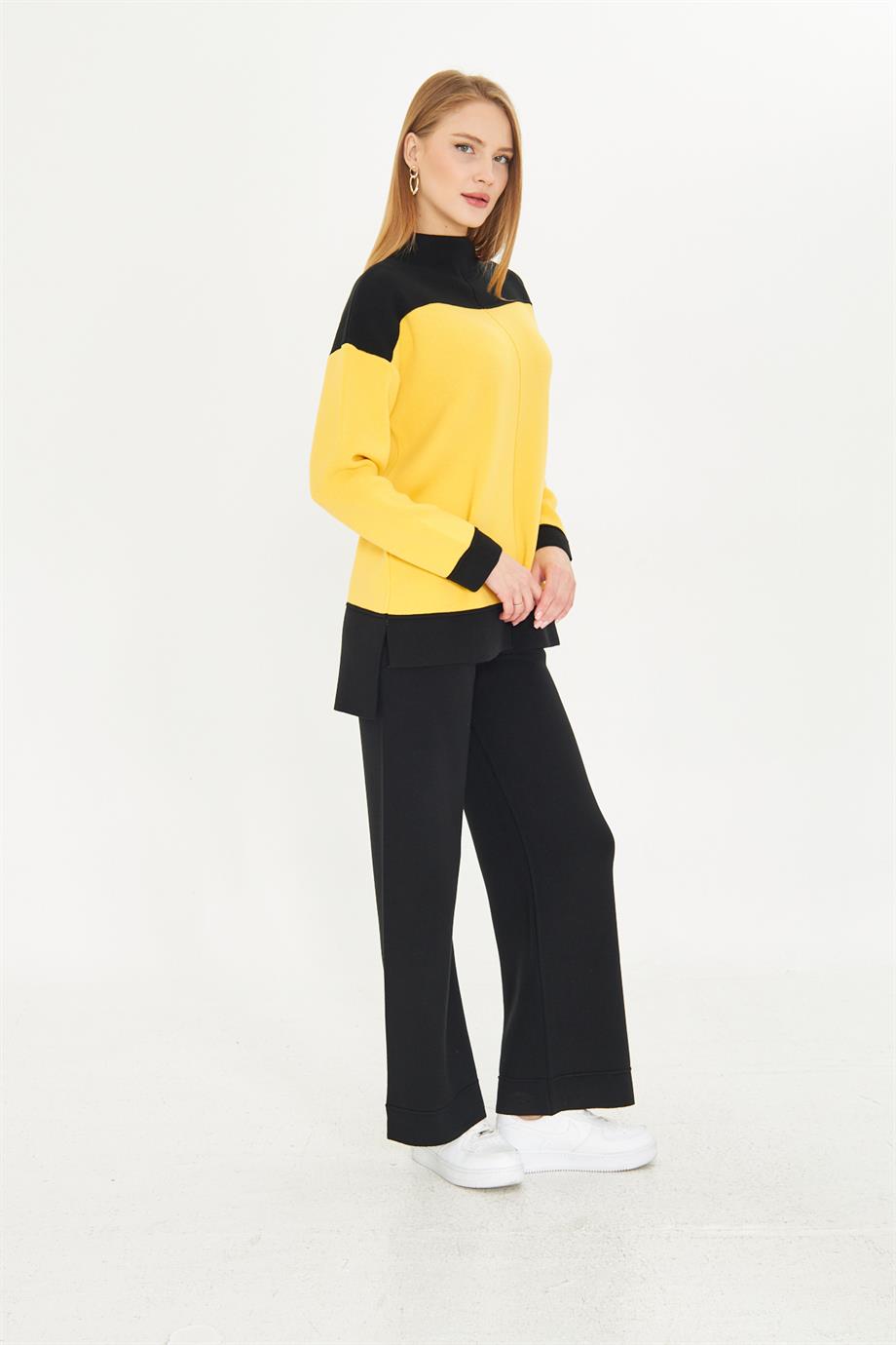 Oversize Triko Alt Üst Eşofman Takımı 1309