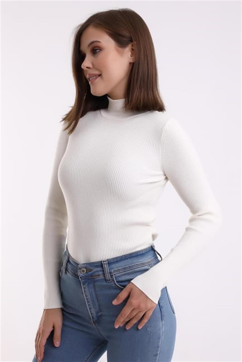 Yarım Balıkçı Fitilli Badi Kazak 1246