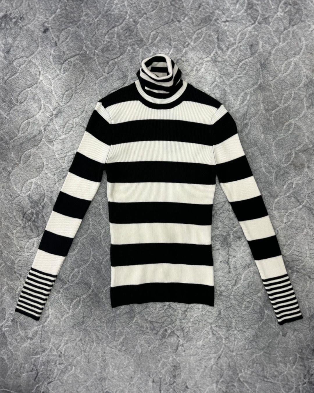 Balıkçı Çizgili Body Triko Bluz 164211