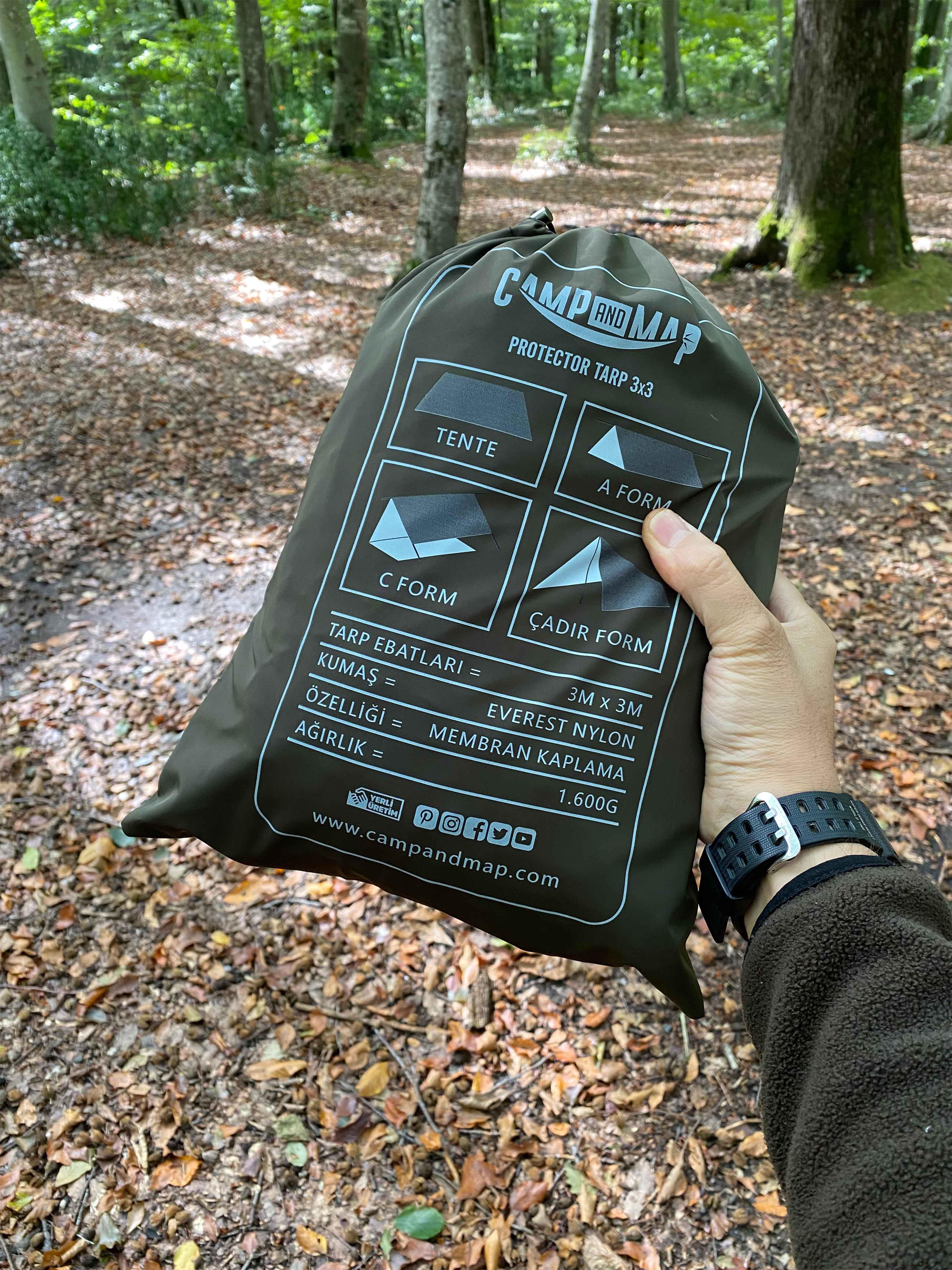 Protector TarpCAMPANDMAP 4 Mevsim Protector Tarp