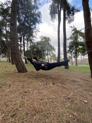 Mini HamakCAMPANDMAPMini Hamak Siyah