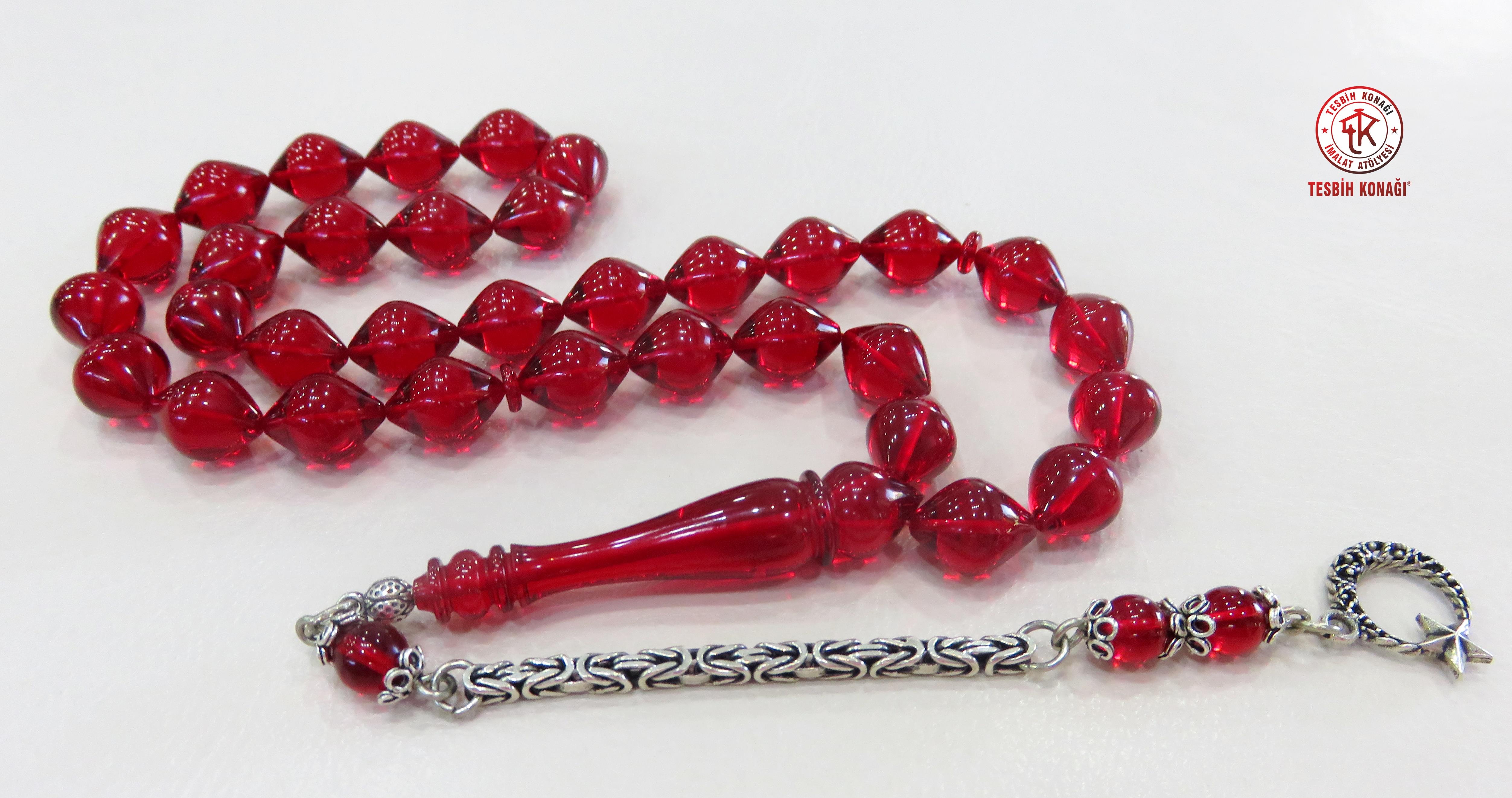 Ateş Kehribar Tesbih