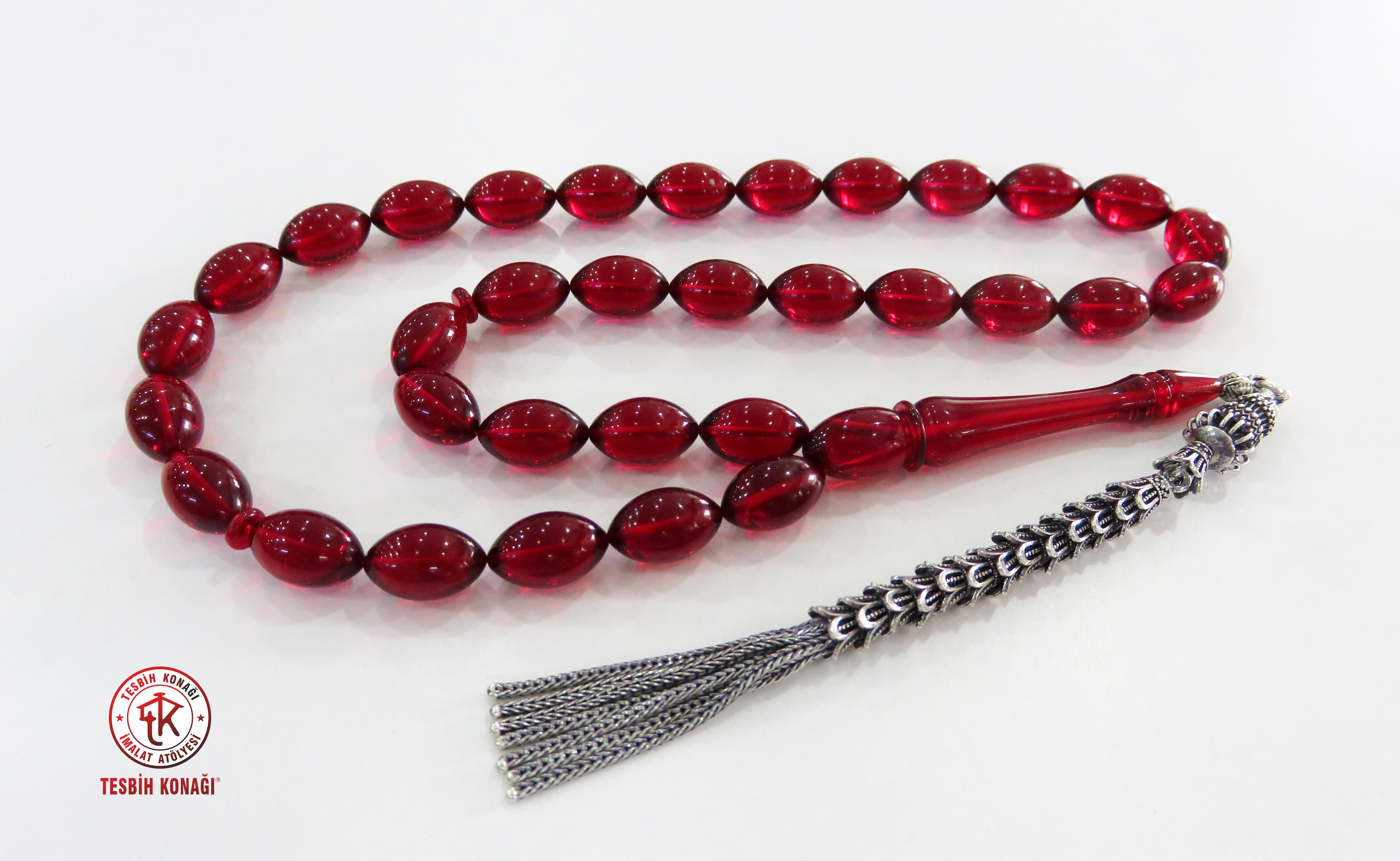 Ateş Kehribar Tesbih