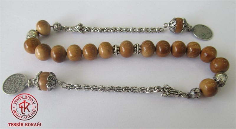 Gümüş Püskül Zaza Tesbih