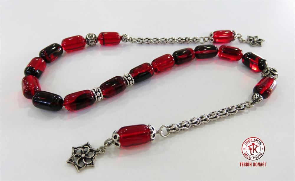 Sıkma Kehribar Tesbih