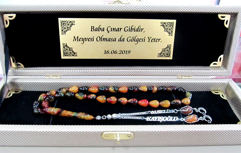 Sıkma Kehribar Tesbih