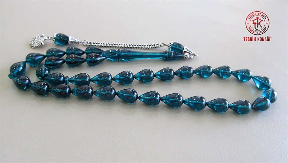 Sıkma Kehribar Tesbih