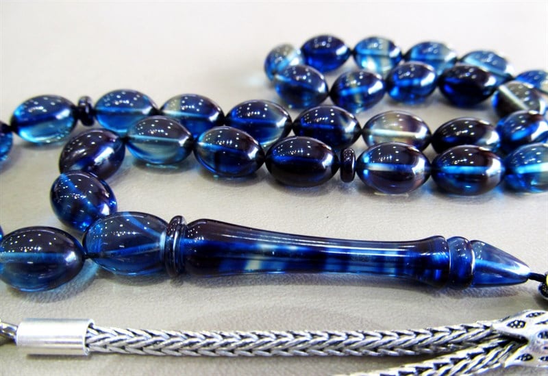 Sıkma Kehribar Tesbih