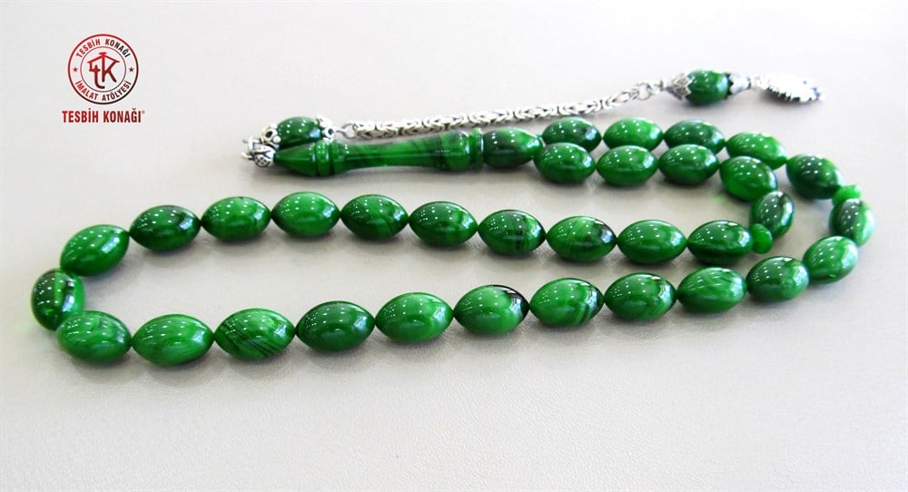 Sıkma Kehribar Tesbih